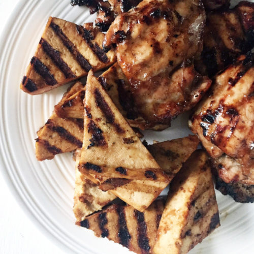 Sesame Hoisin Chicken and Tofu