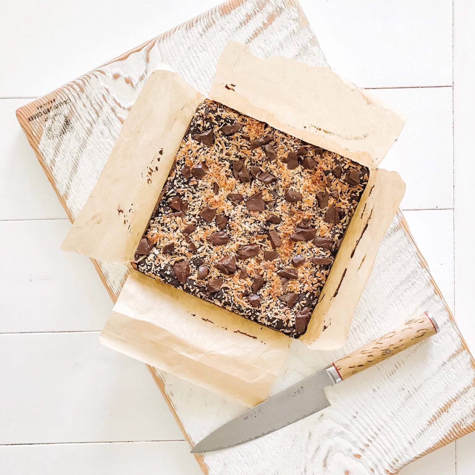 Coconut Black Bean Brownies (glutenfree) Fraiche Living