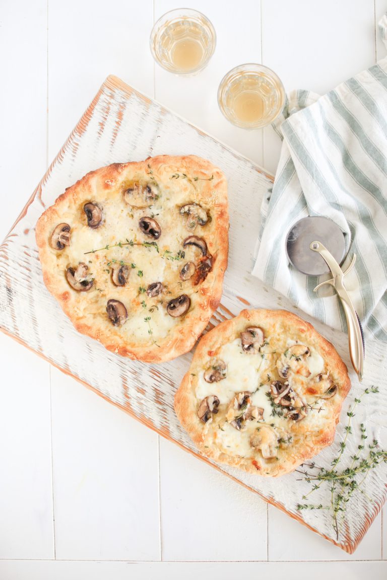 Mushroom Thyme Pizza Fraiche Living