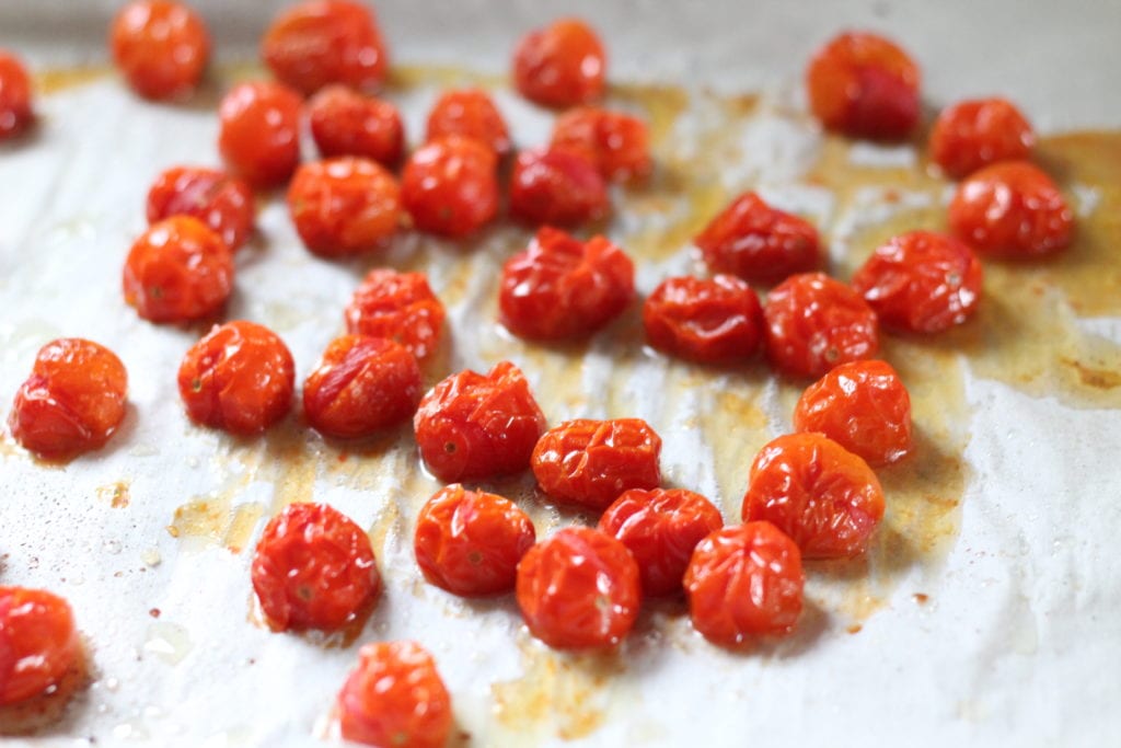 Roasted cherry tomatoes 