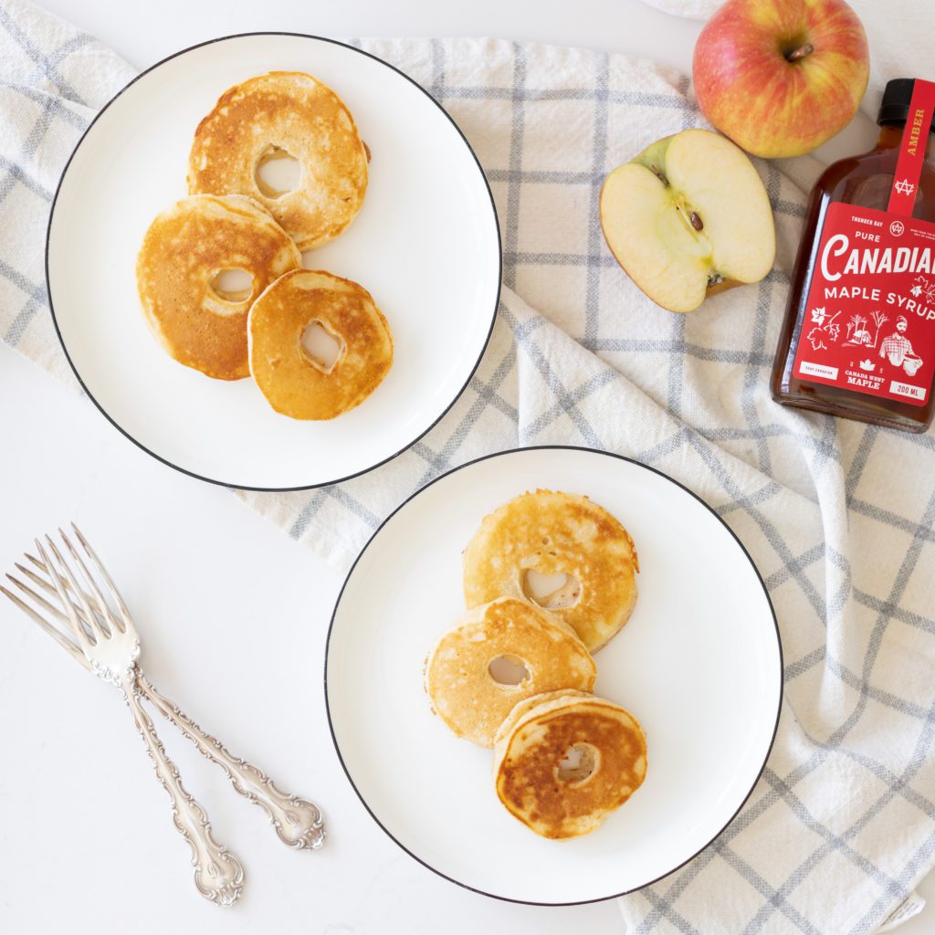 Fraiche Living Apple Ring Pancakes
