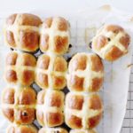 Rum Raisin Hot Cross Buns