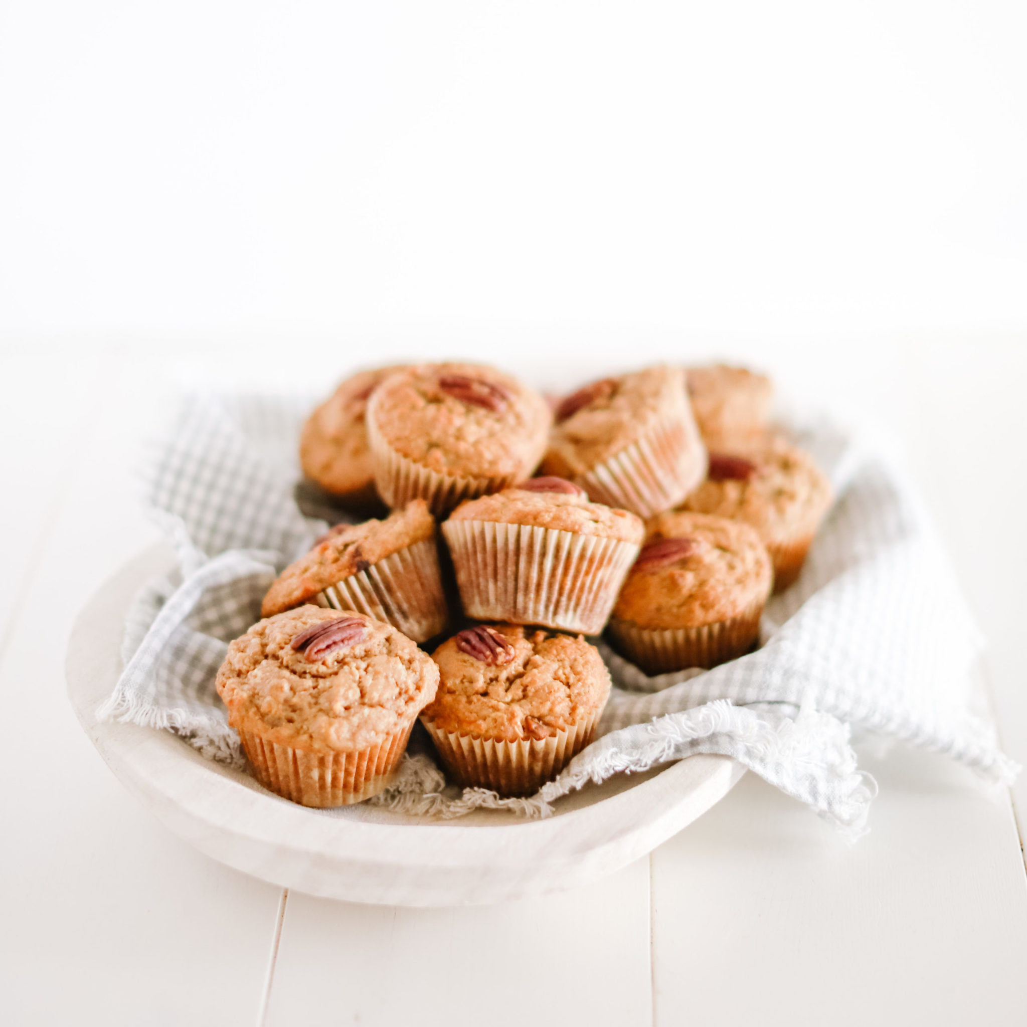 Vanilla Pear Yogurt Muffins Fraiche Living
