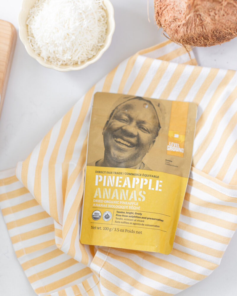 Piña Colada Oat Bars Fraiche Living