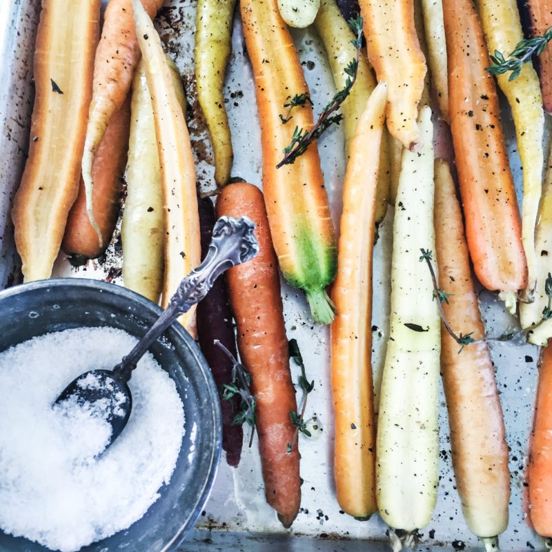 Parmesan Roasted Carrots
