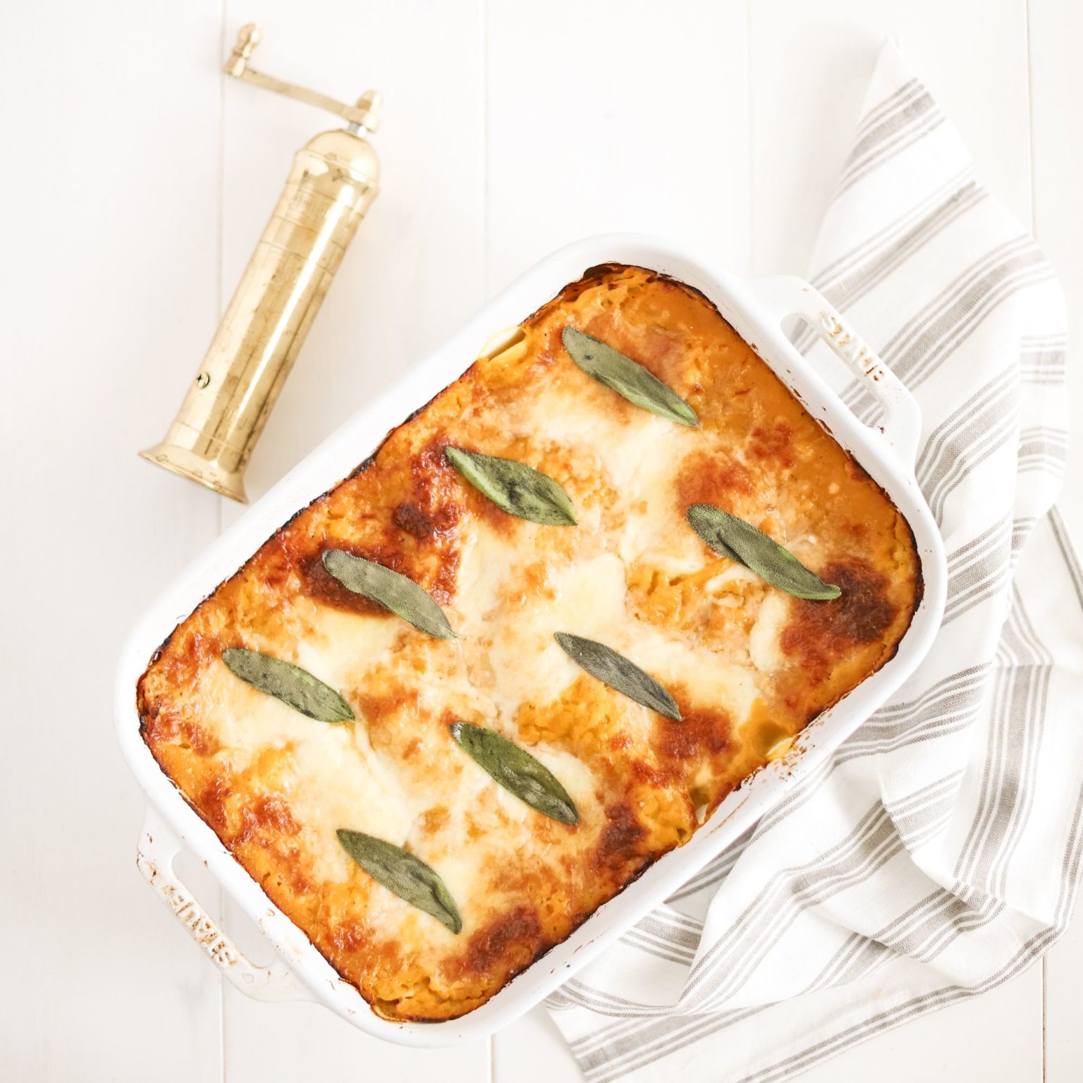 Butternut Squash Lasagne Fraiche Living