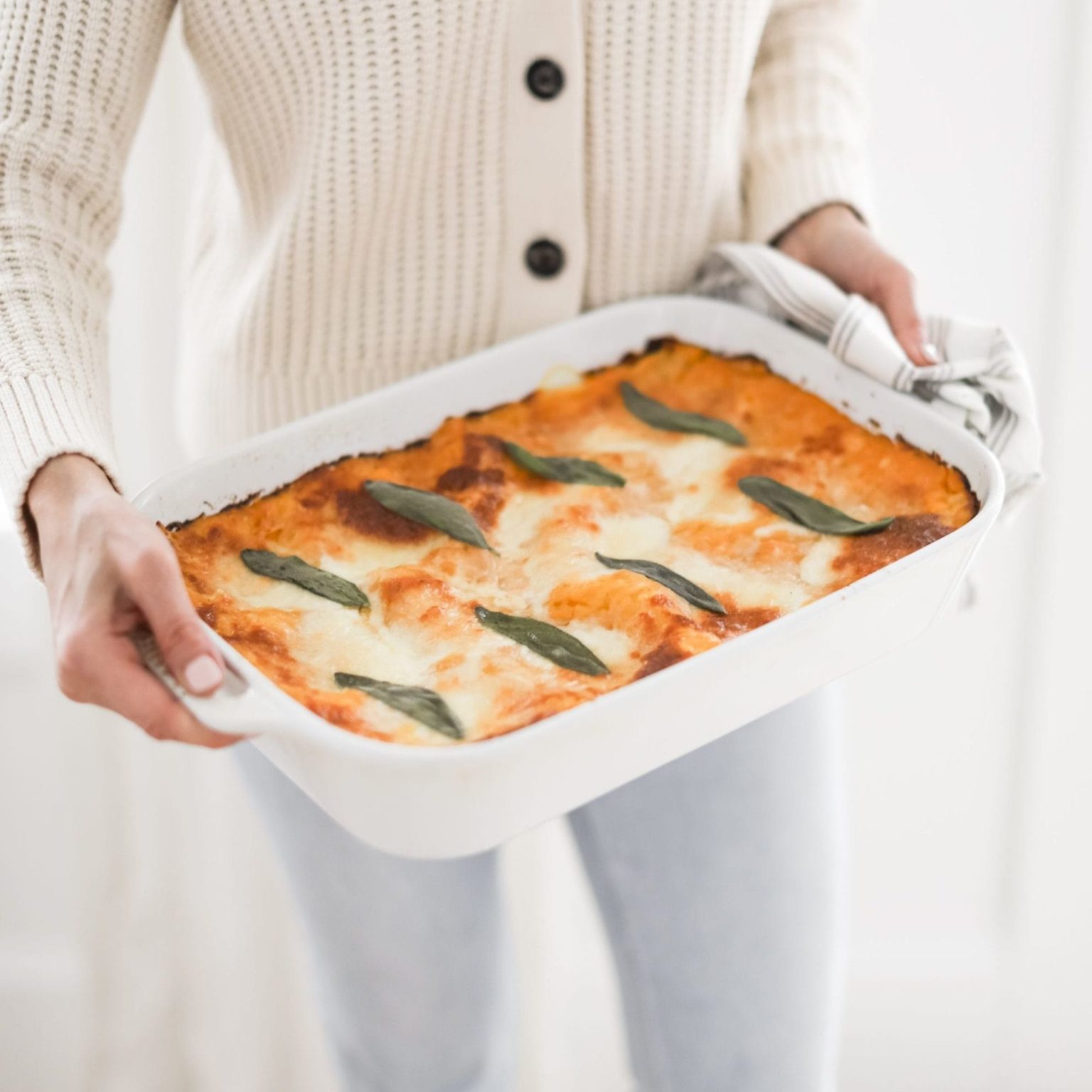 Butternut Squash Lasagne Fraiche Living