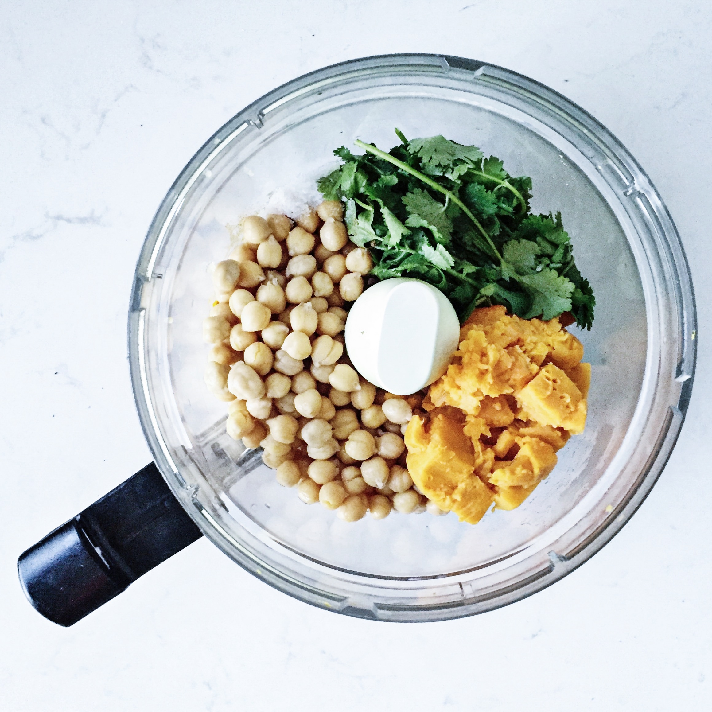 Chickpea Quinoa Fritters ingredients  