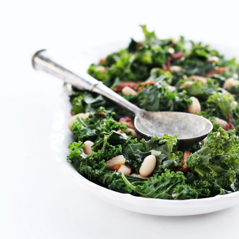 Sautéed Kale & White Beans