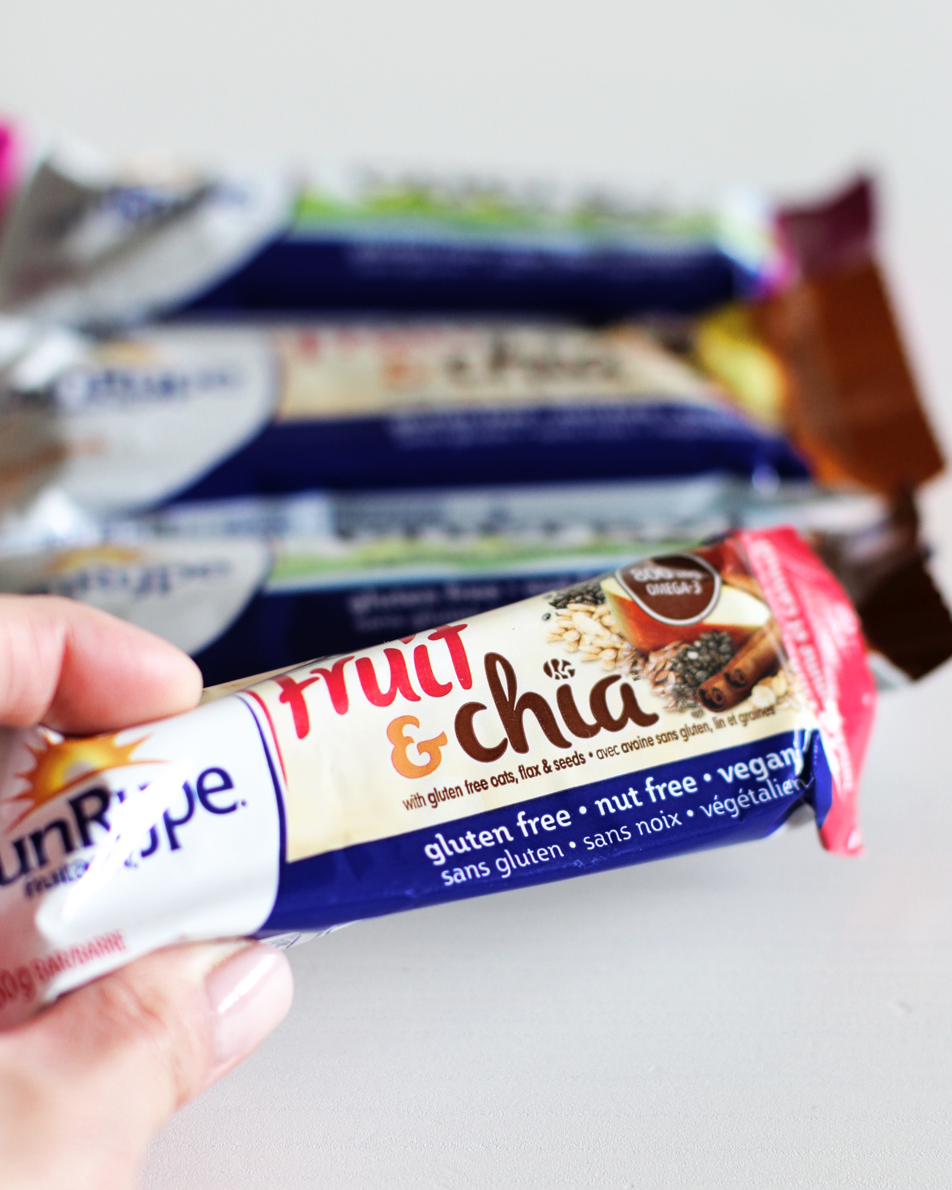 SunRype Bars as On the Go Snack 