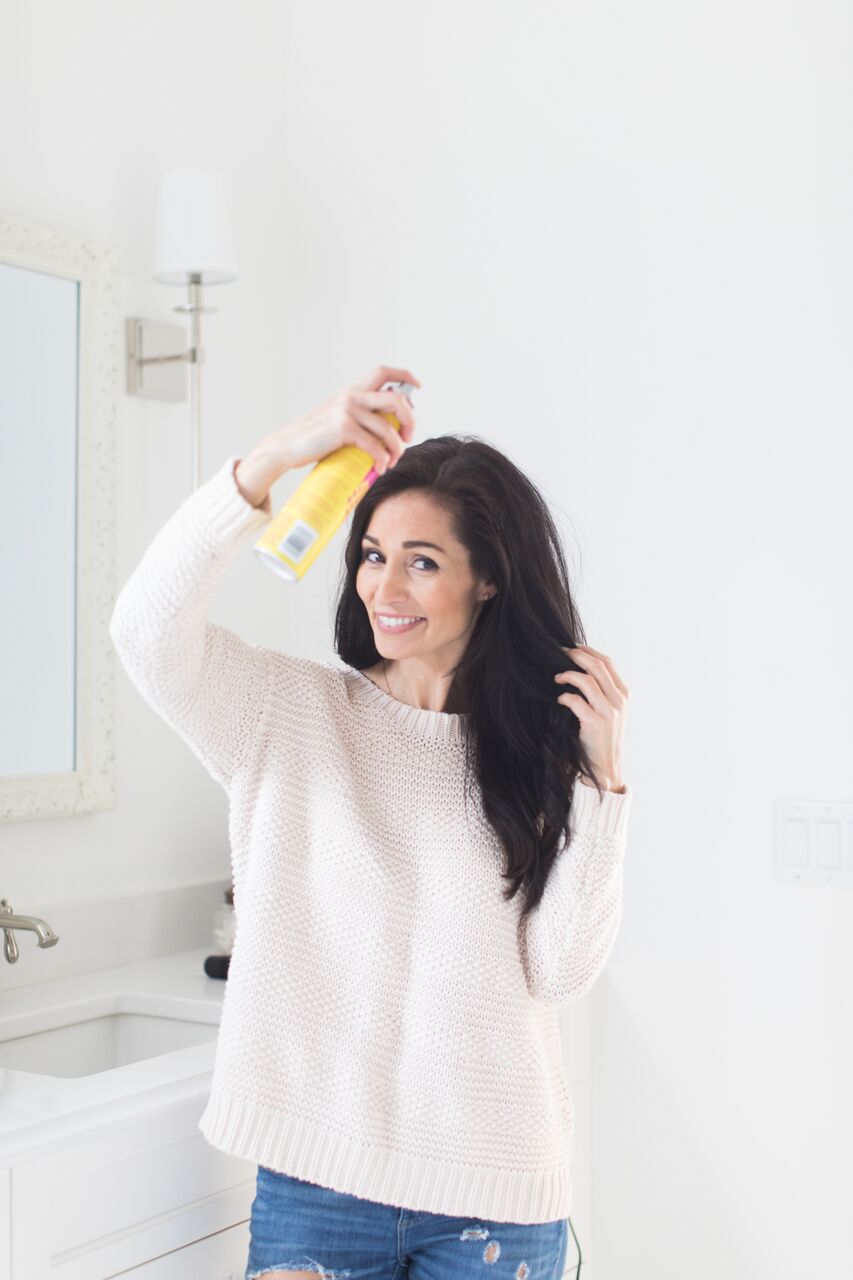 How to dry your hair for maximum volume.