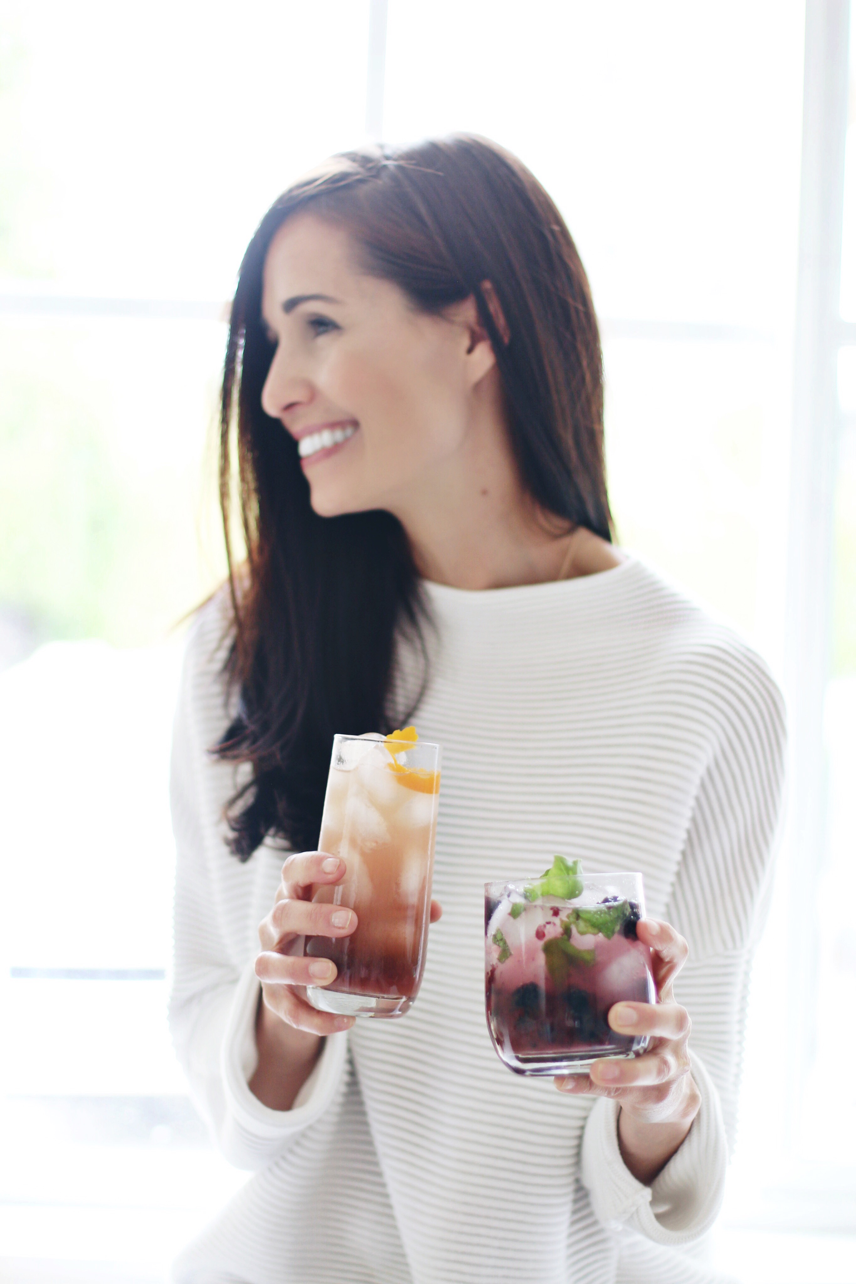 Superfood Summer Spritzers from Registered Dietitian Tori Wesszer of Fraiche Nutrition