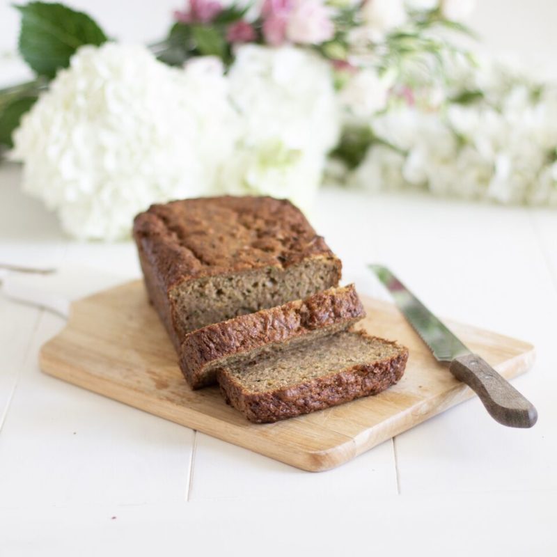 Vegan Zucchini Bread (or Muffins) by Tori Wesszer, Registered Dietitian with FraicheNutrition.com