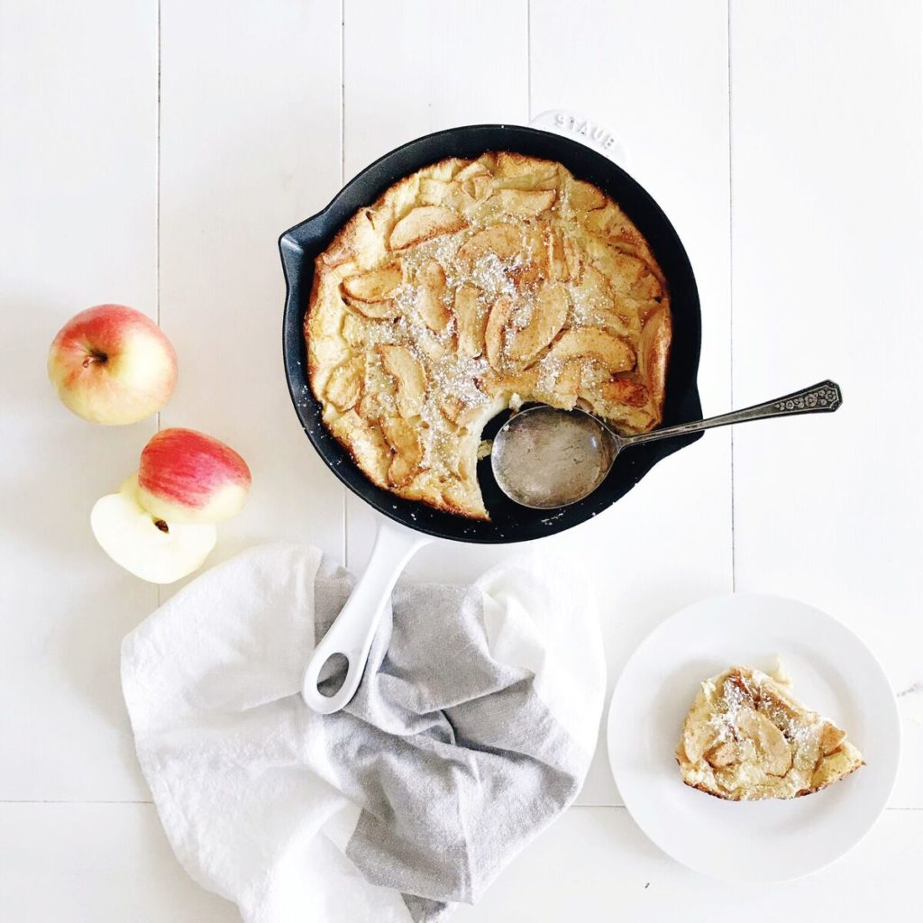 Apple Cinnamon Clafoutis and ways to fuel your growing active teen child!