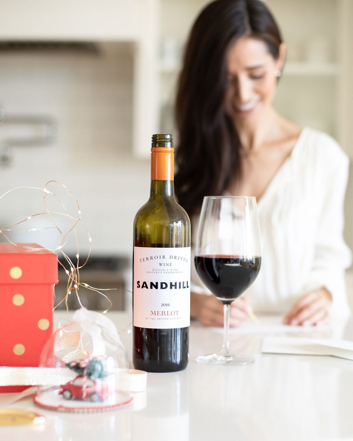 12 Days of Christmas Giveaway for 1 full year of Sandhill wine delivered to your door!
