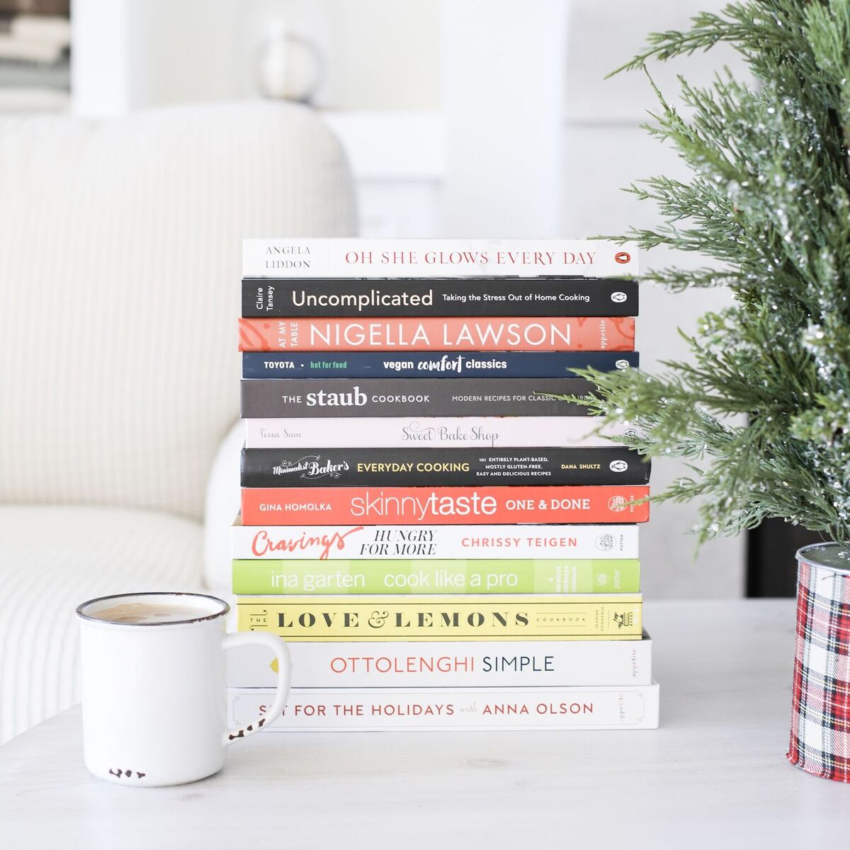 12 Days of Christmas Day 5 Giveaway: A baker's dozen (13) cookbooks valued at over $450!