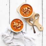 Roasted Tomato and Pepper Soup (vegan)