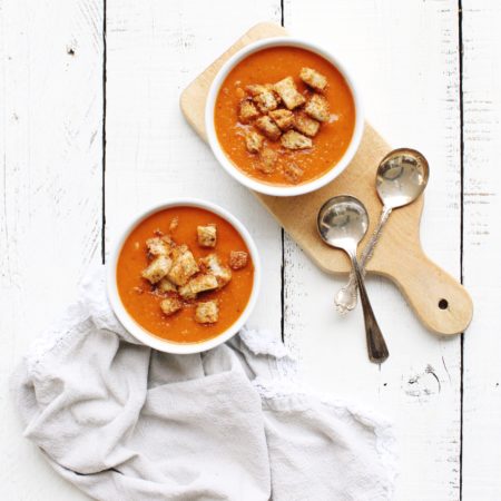 Roasted Tomato Pepper Soup