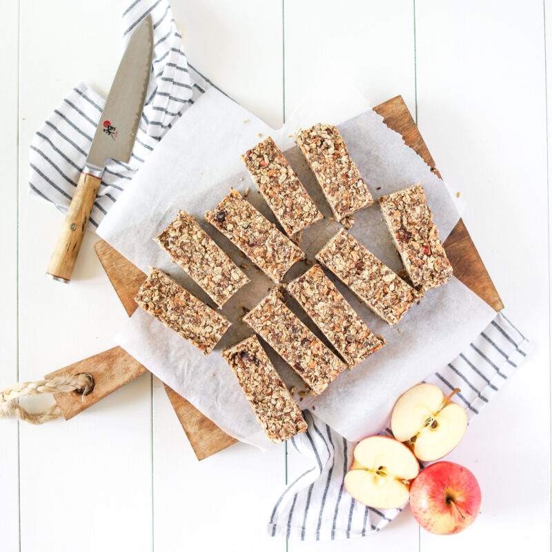 Lunchbox Apple Oat Bars (nut free)