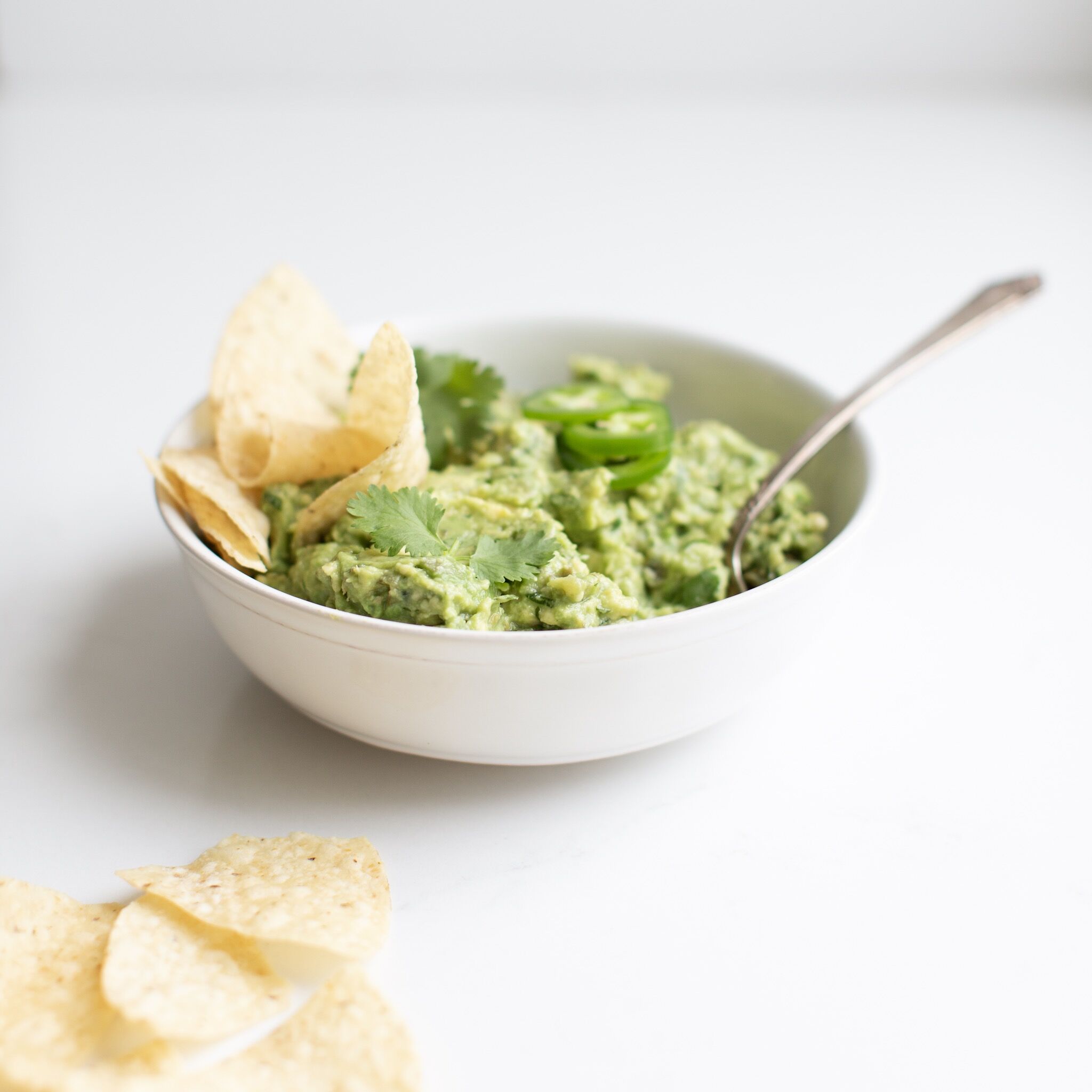 Cheryl's Guacamole - a perfect zippy and slightly spicy guacamole that will be a crowd favourite and is naturally gluten free and vegan!