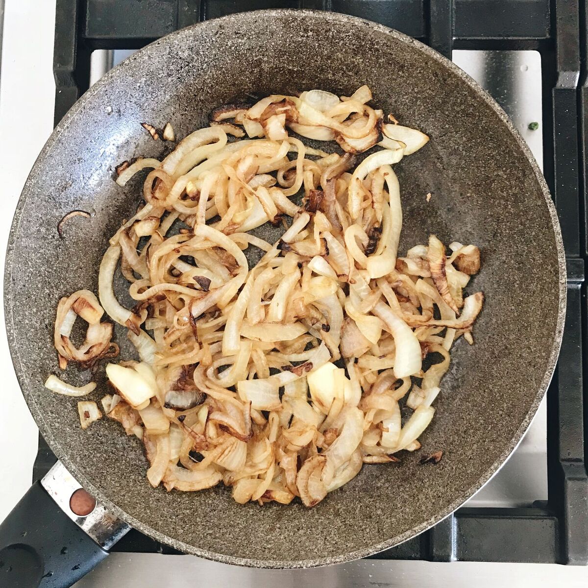 Caramelized onions and garlic