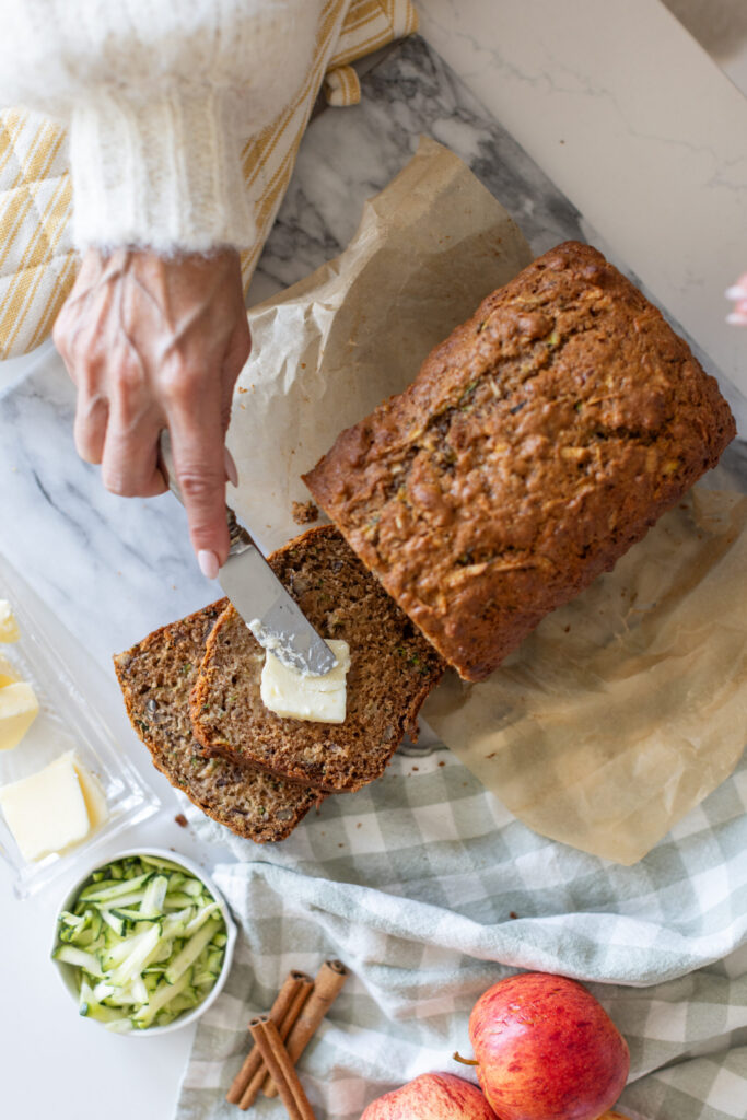 Apple Zucchini Bread