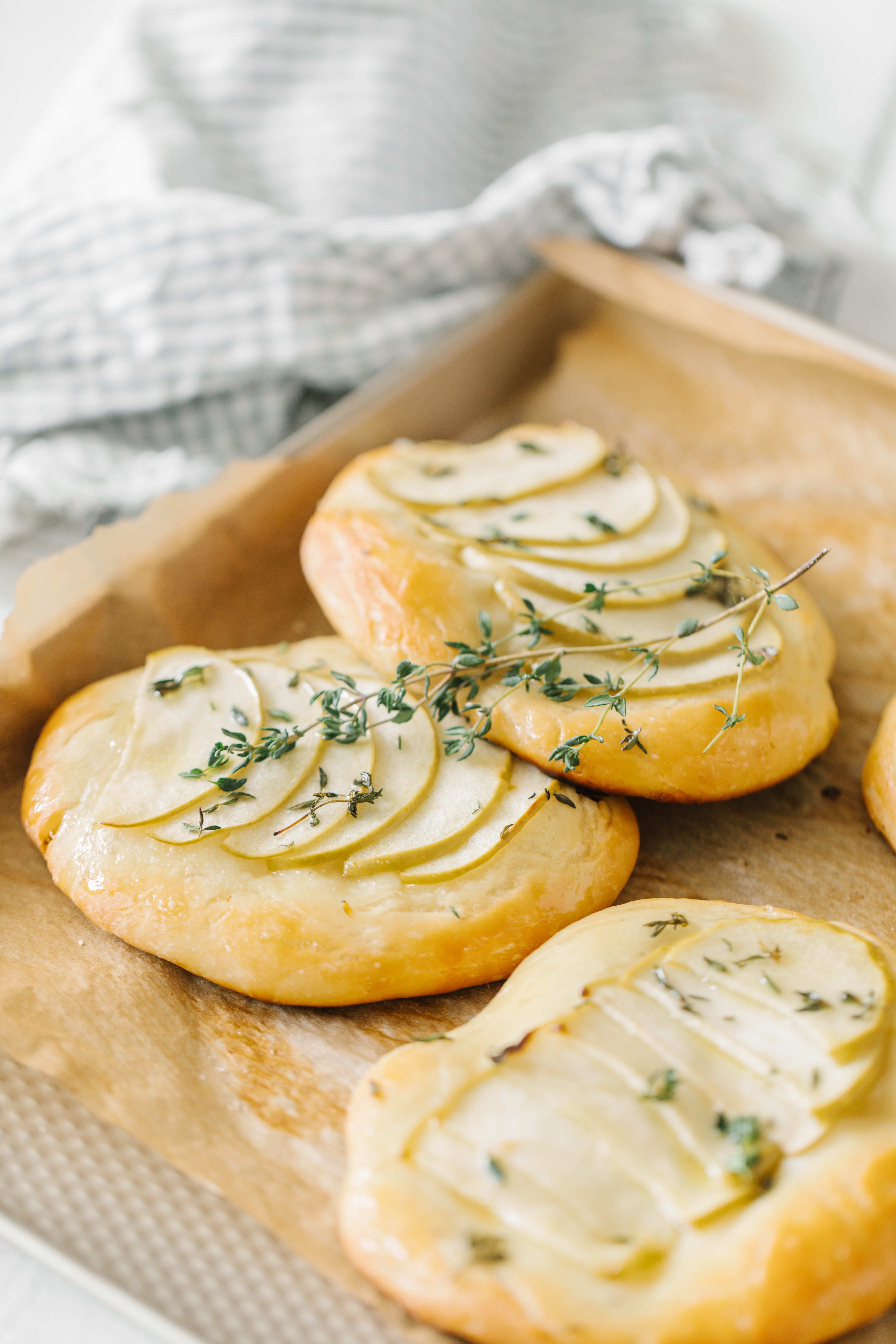 Apple Thyme Foccacia