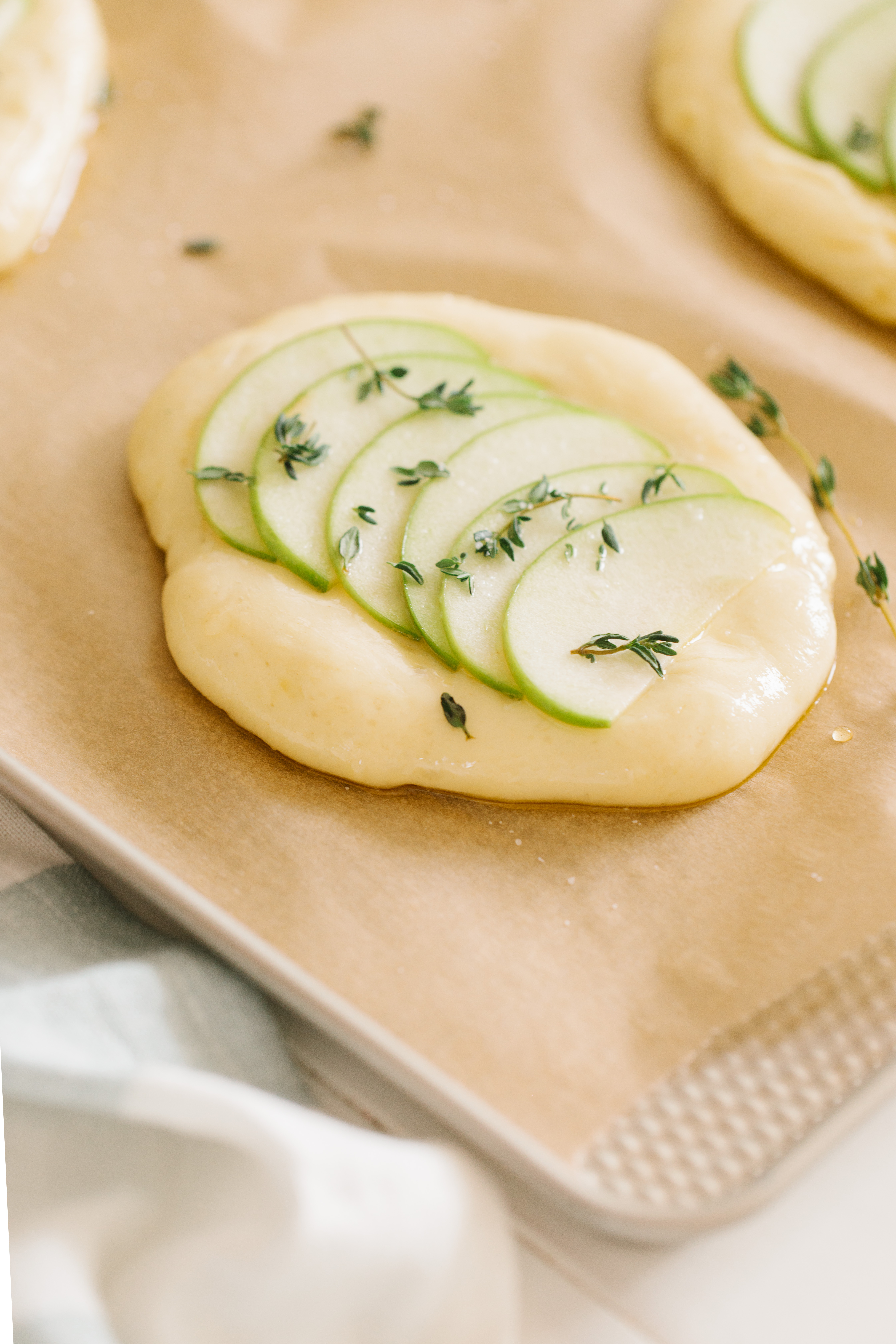 Apple Thyme Foccacia