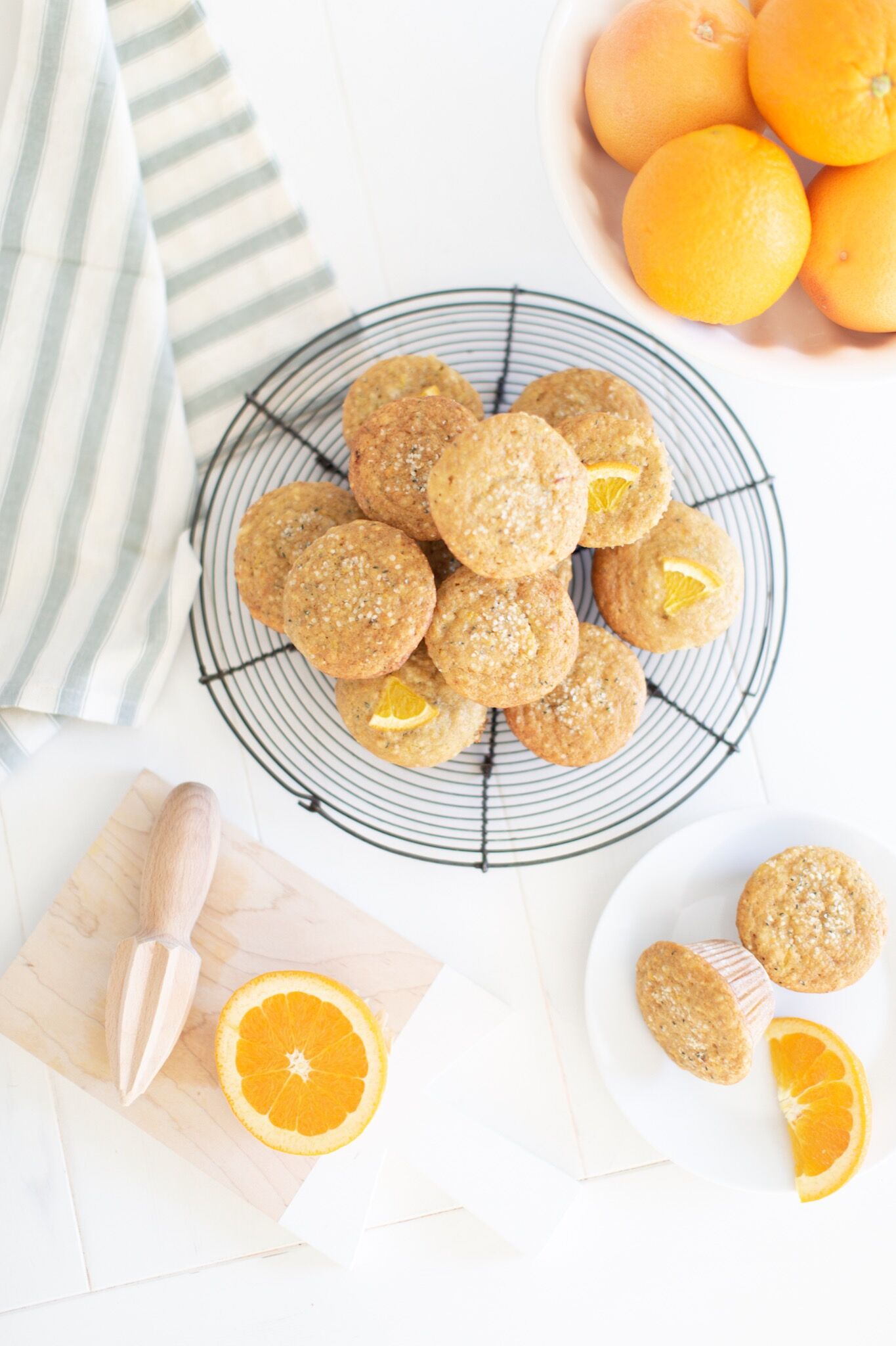 Orange Hemp Heart Muffins - healthy, naturally sweetened and school lunch friendly!