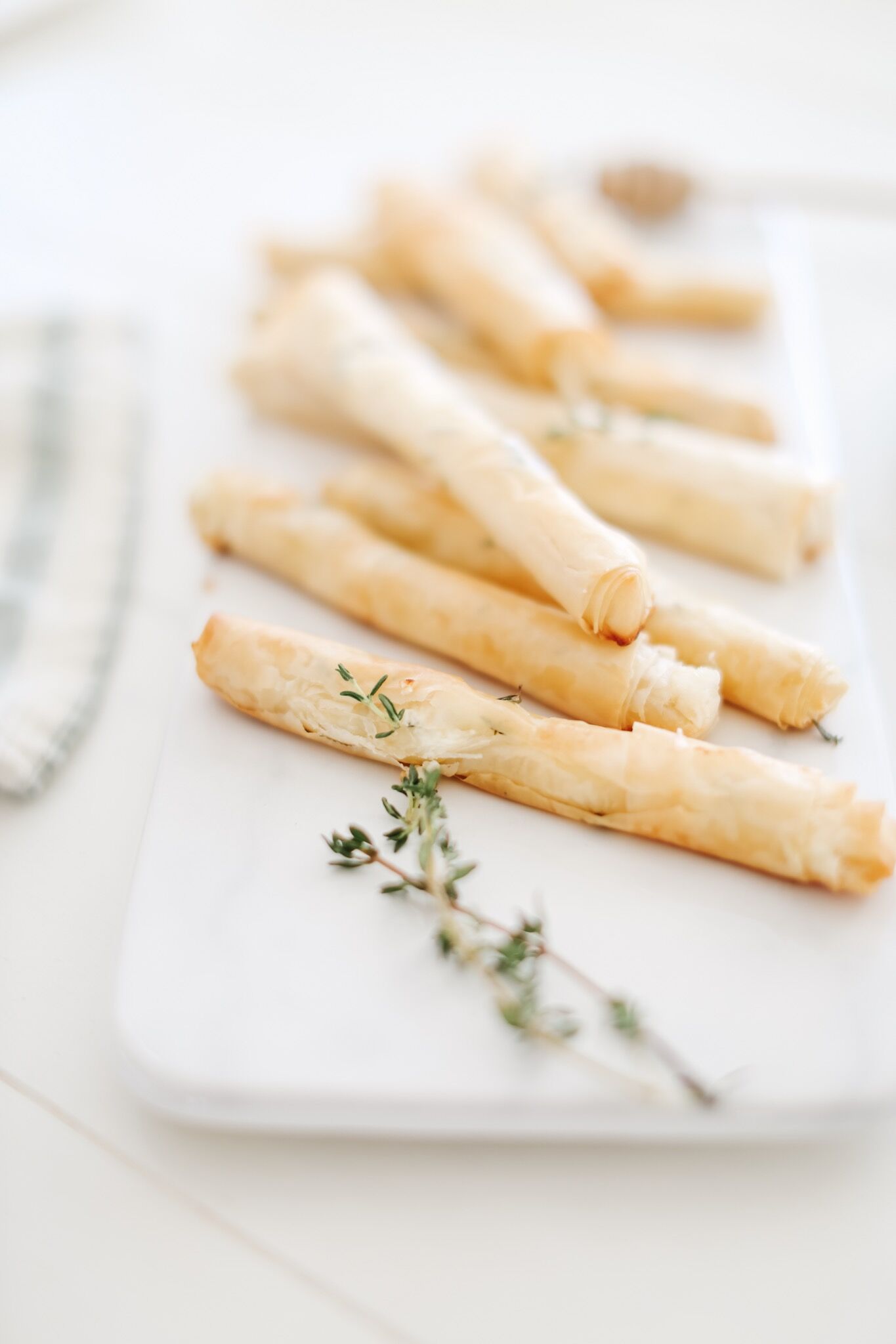 Filo Goat Cheese Cigars