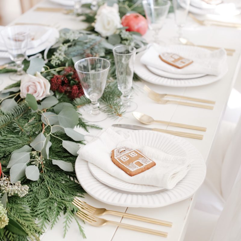 Fraiche table: Christmas Dinner