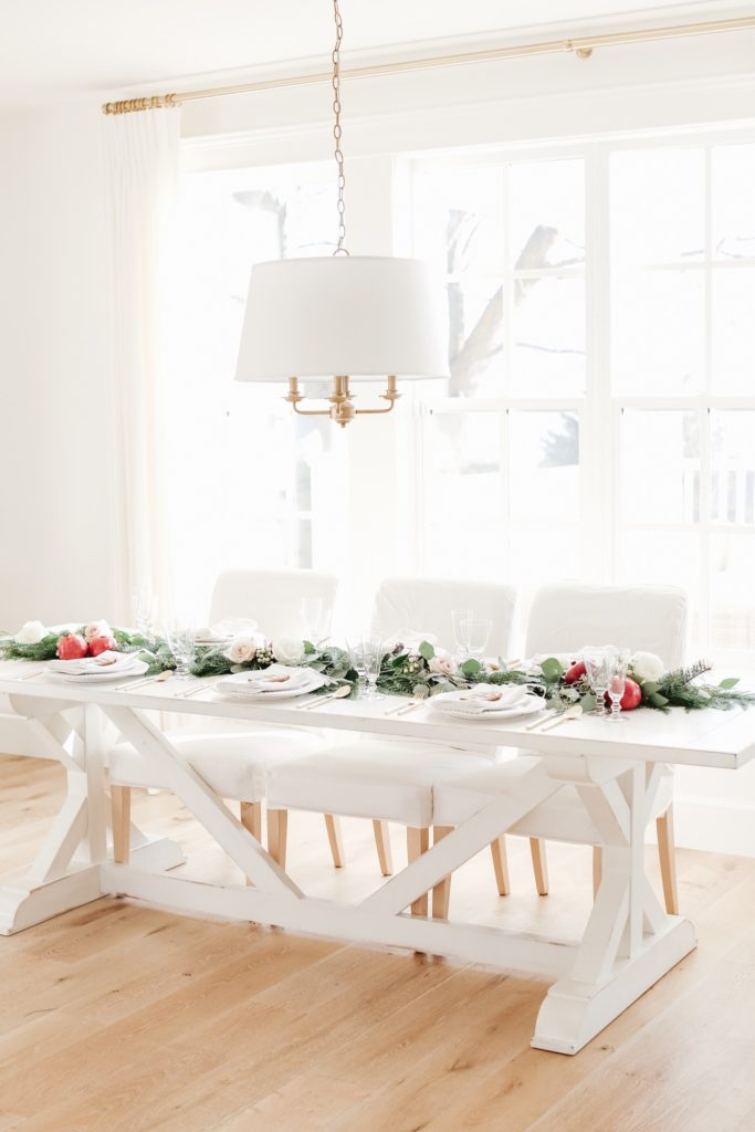 Fraiche table: Christmas Dinner