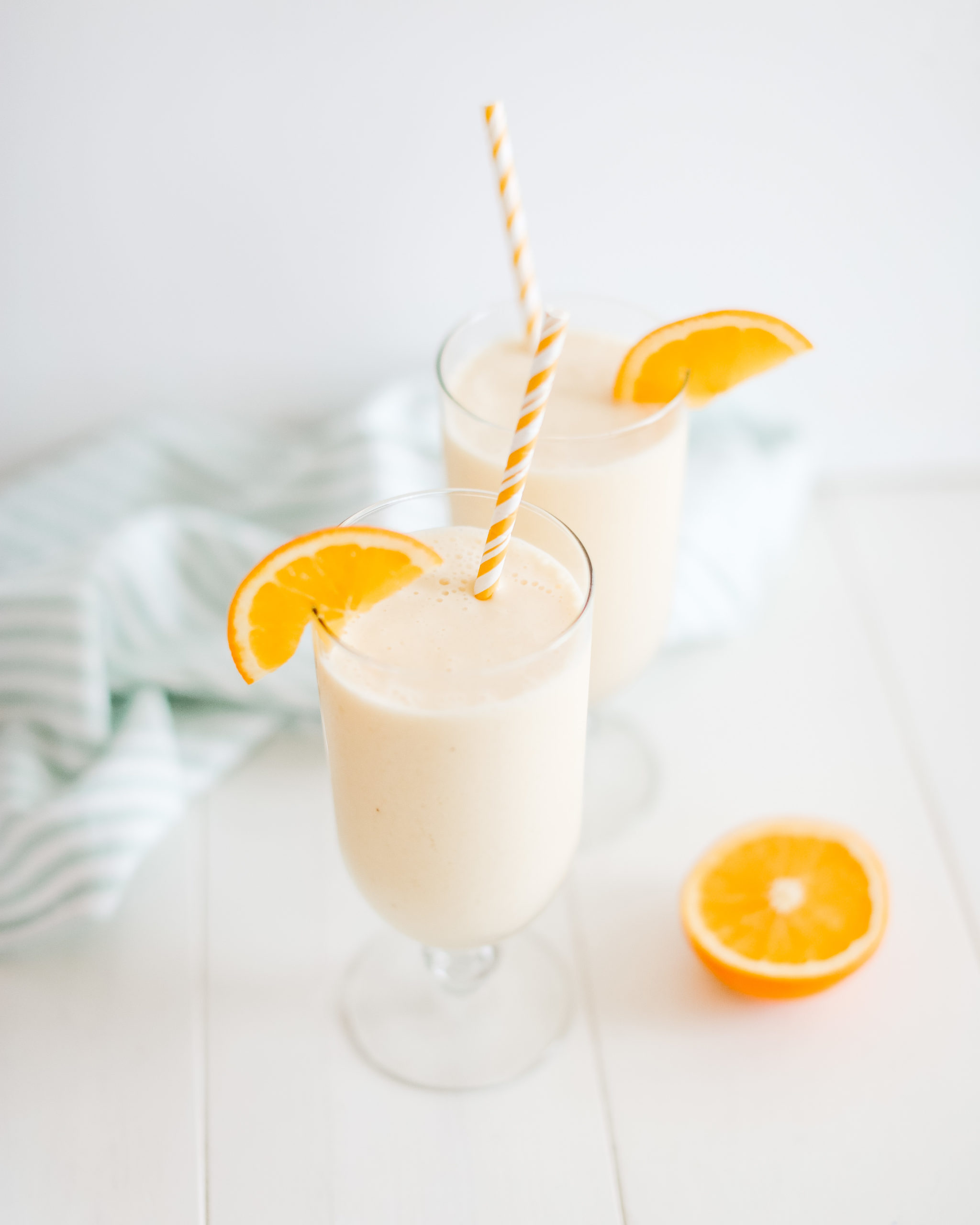 Healthy Homemade Orange Julius Smoothie