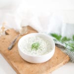 Homemade Tzatziki Recipe with less than 10 ingredients