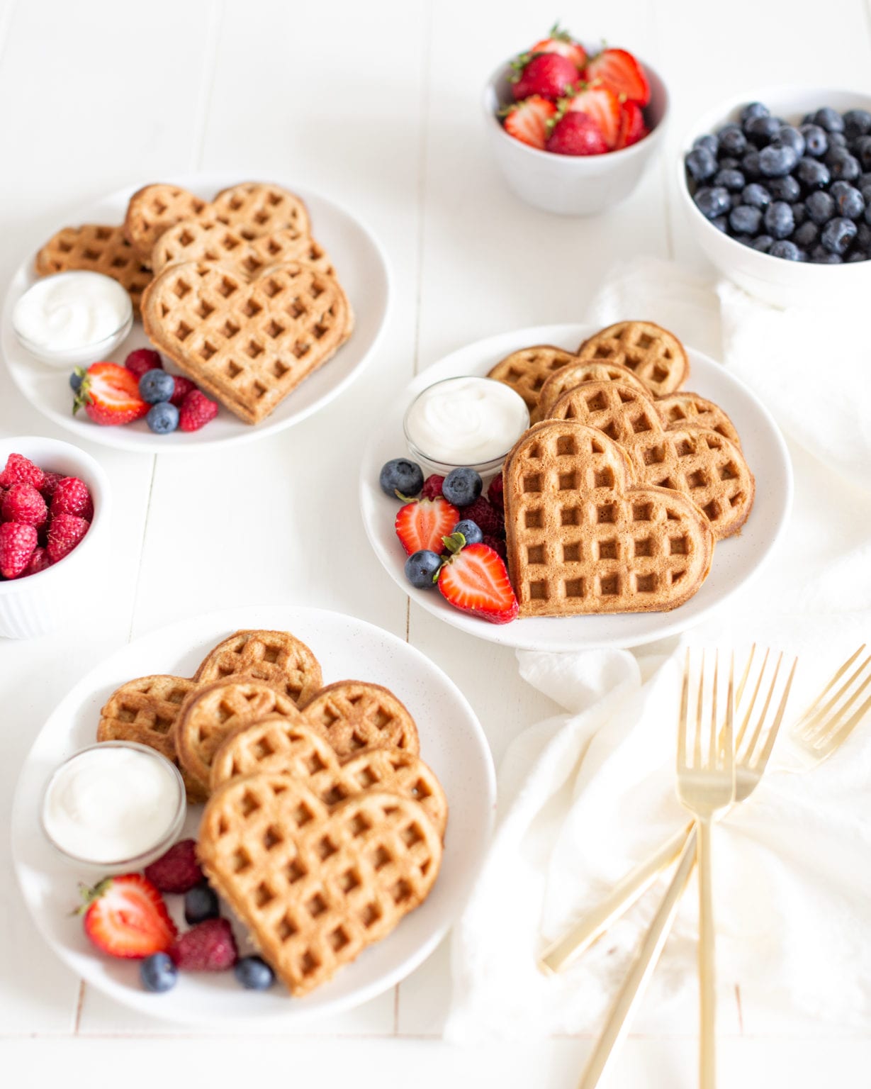 Spelt Toaster Waffles - Fraiche Living