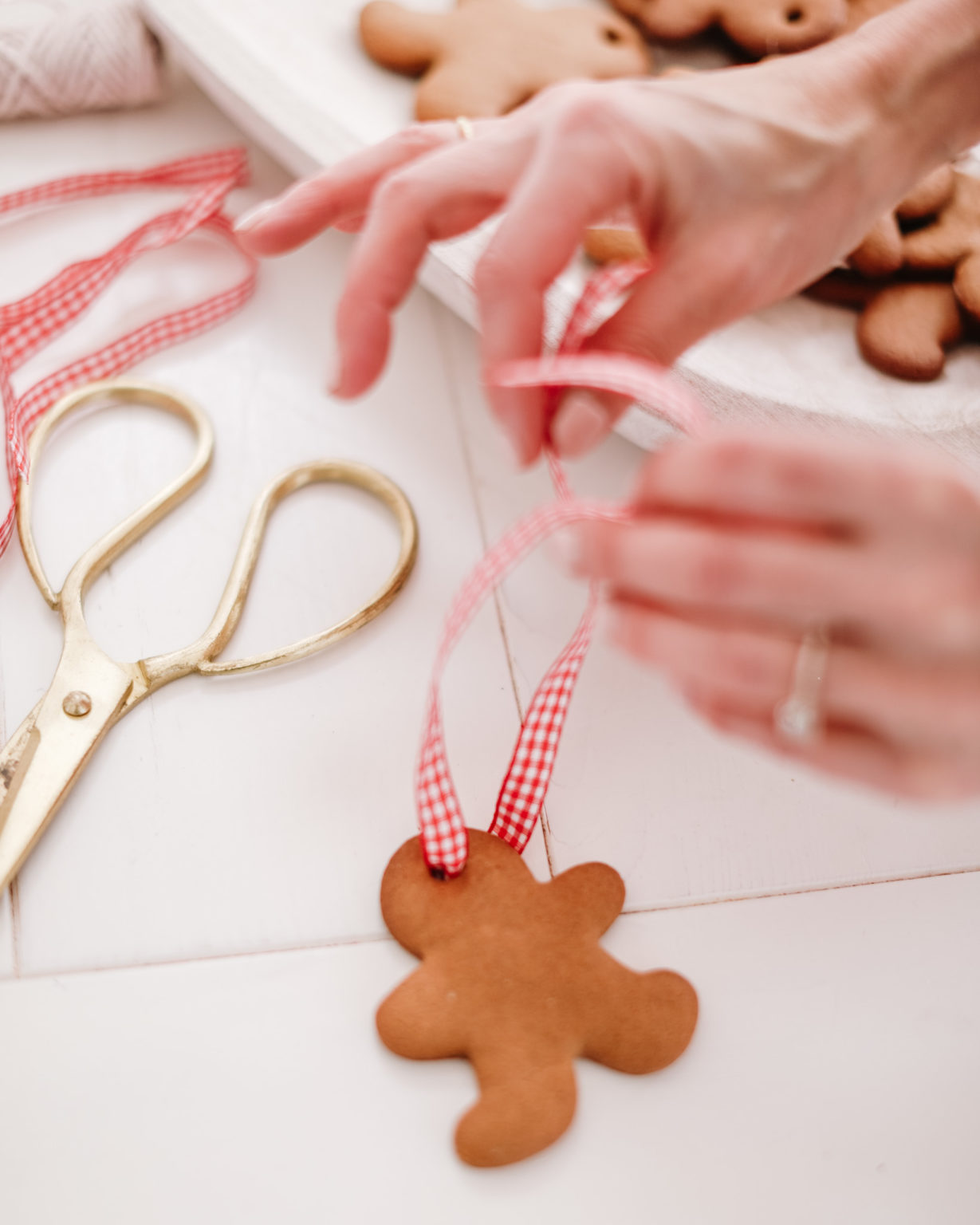 How to Make Gingerbread Ornaments Fraiche Living