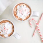 dairy free peppermint hot chocolate