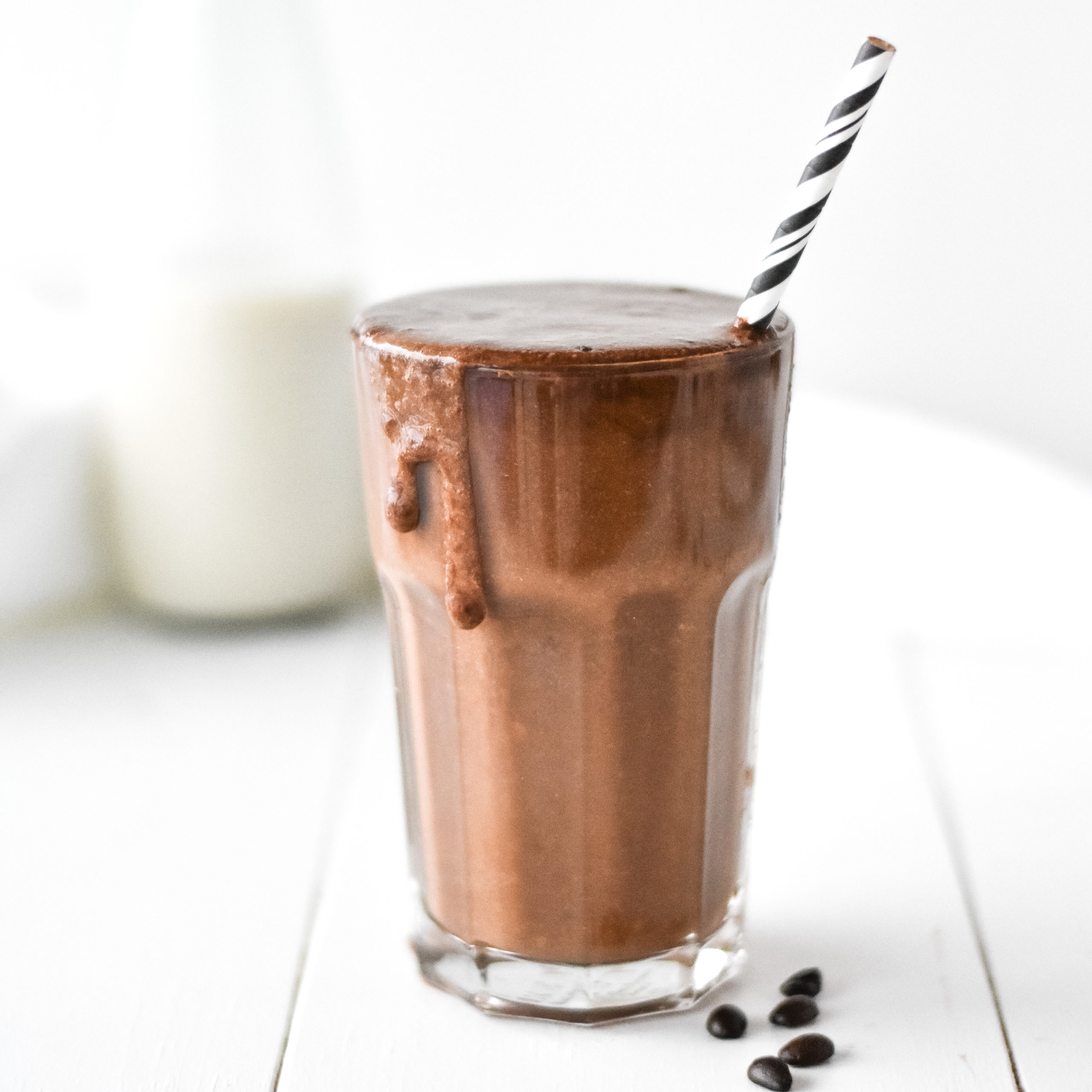 coffee and cocoa smoothie