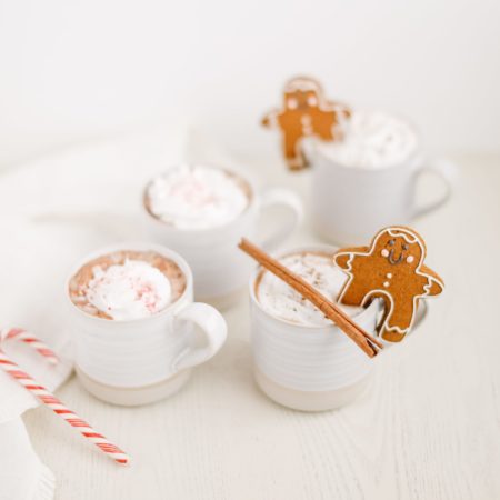 Peppermint Hot Chocolate & Holiday Steamer