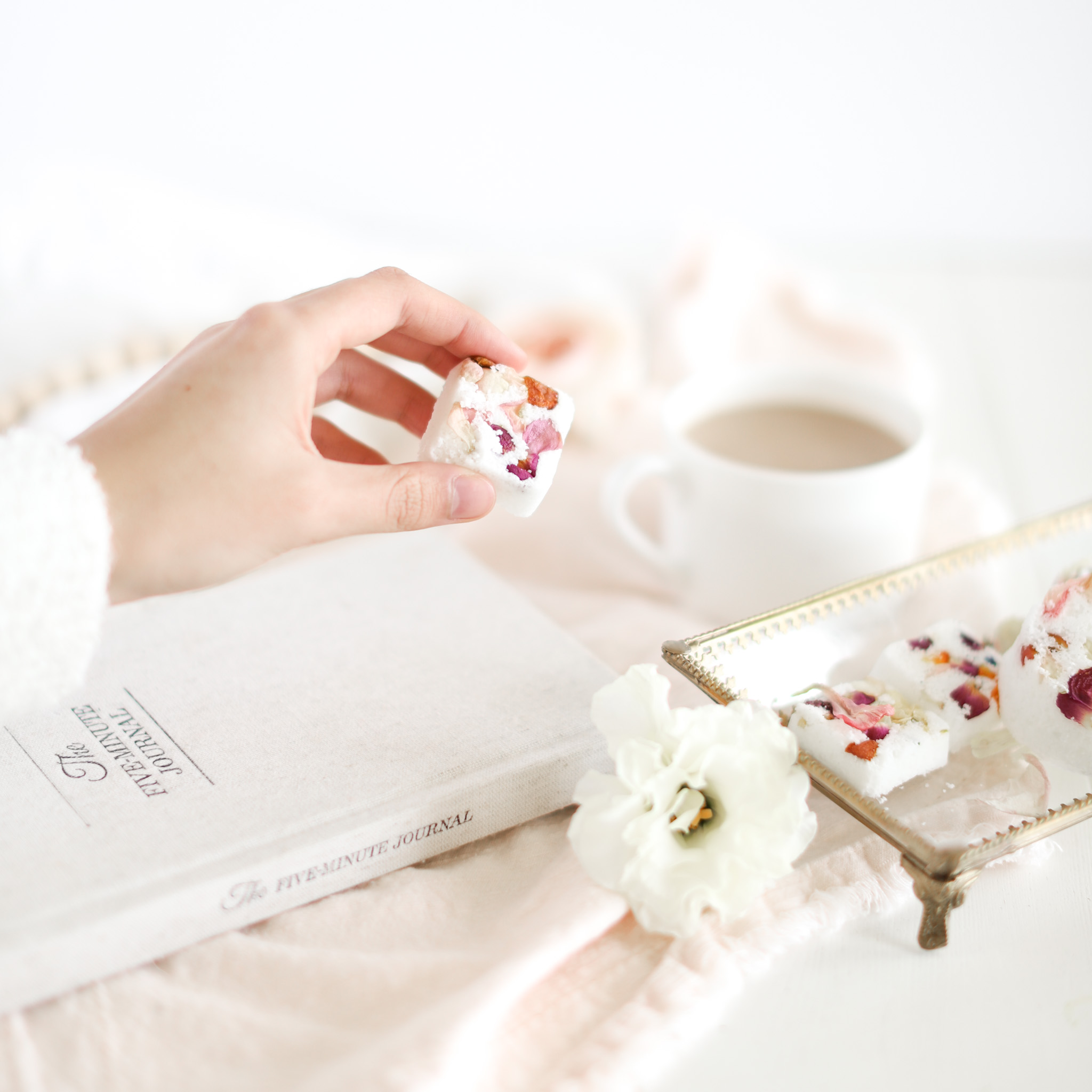 Tales of the Flowers: Making our own Bath Bombs