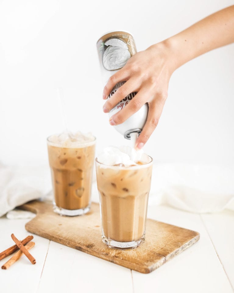 Iced Brown Sugar Oat Milk Shaken Espresso - Fraiche Living