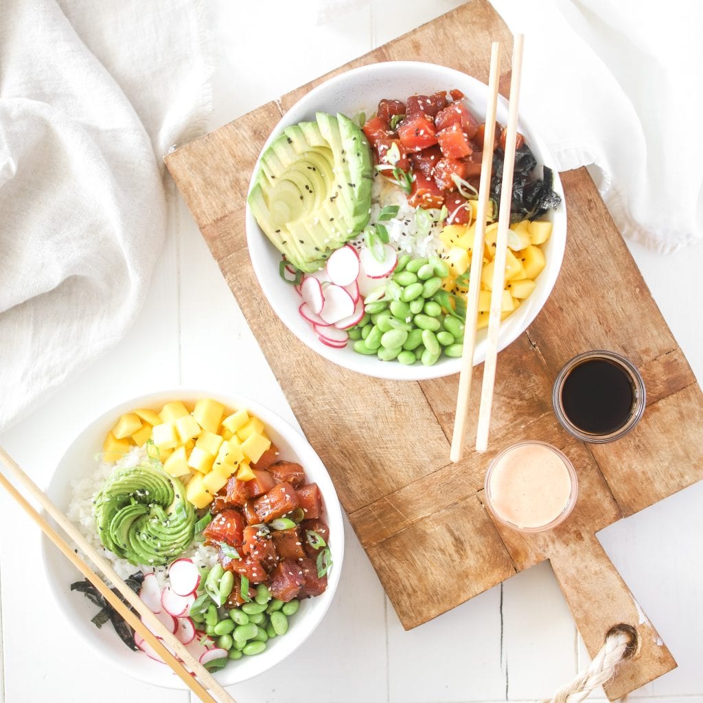 Tuna Poke Bowl - Fraiche Living