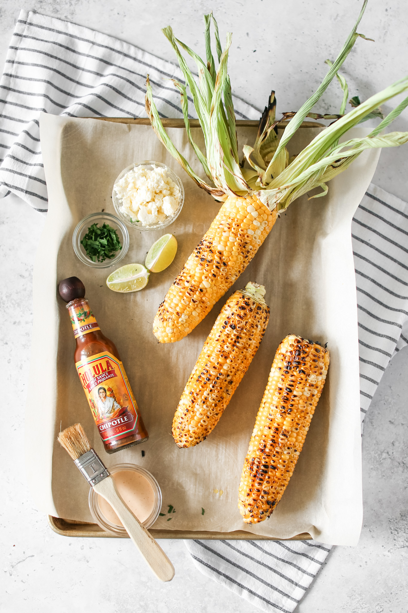 Chipotle Grilled Corn by Fraiche Living