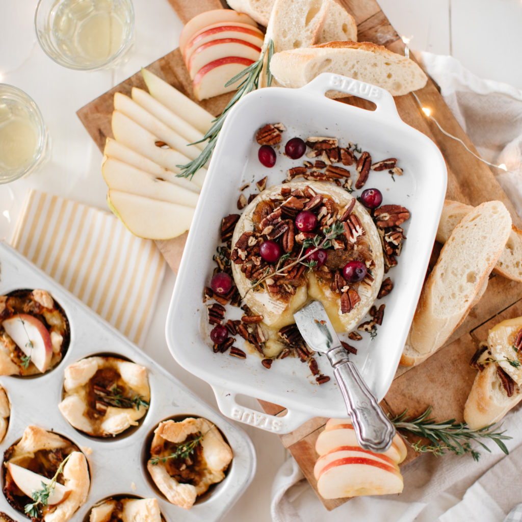 baked brie appetizer by fraiche living