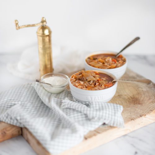Cabbage Roll Soup from Fraiche Living