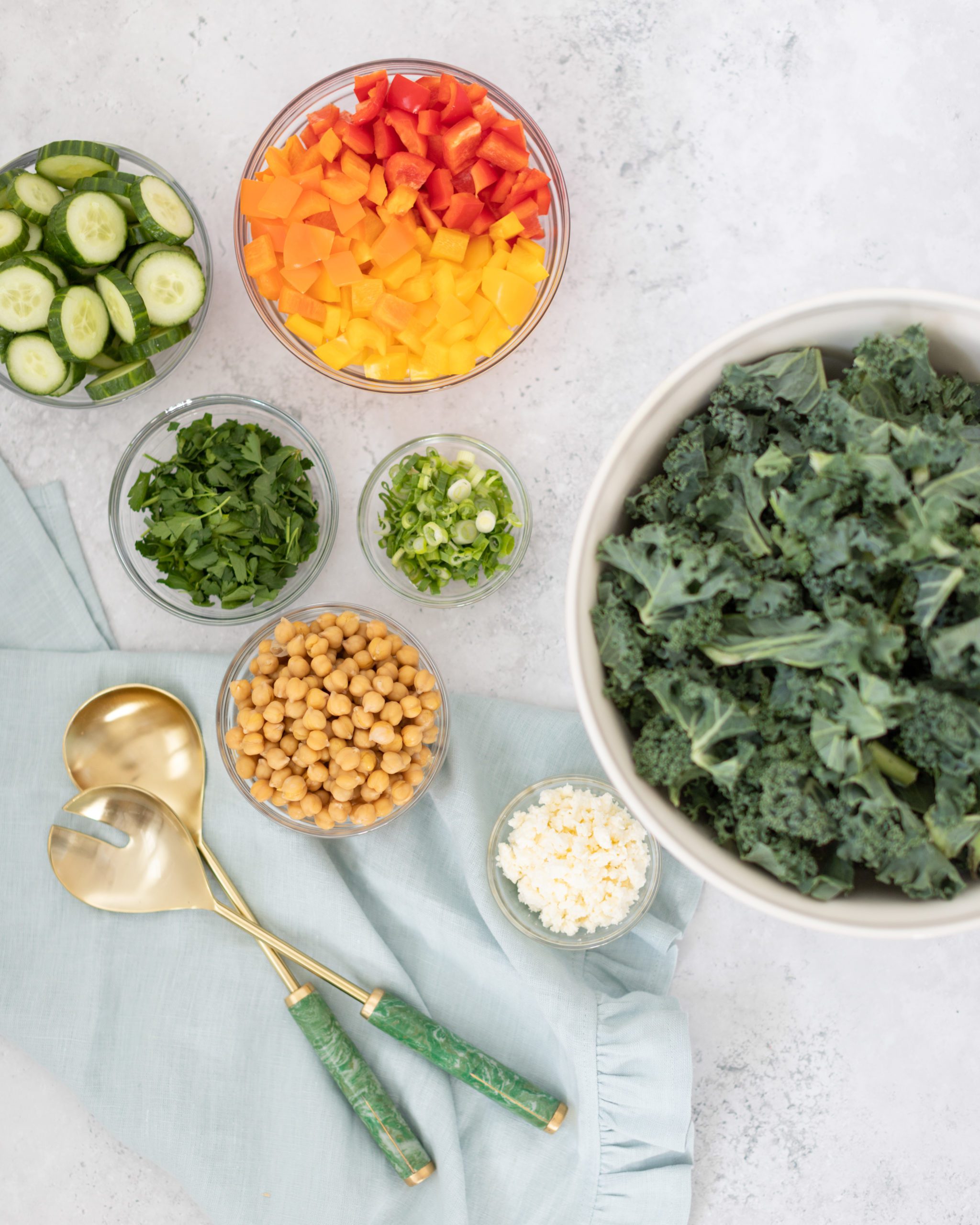 Big Batch Salad ... to help you eat your greens! | Fraiche Nutrition