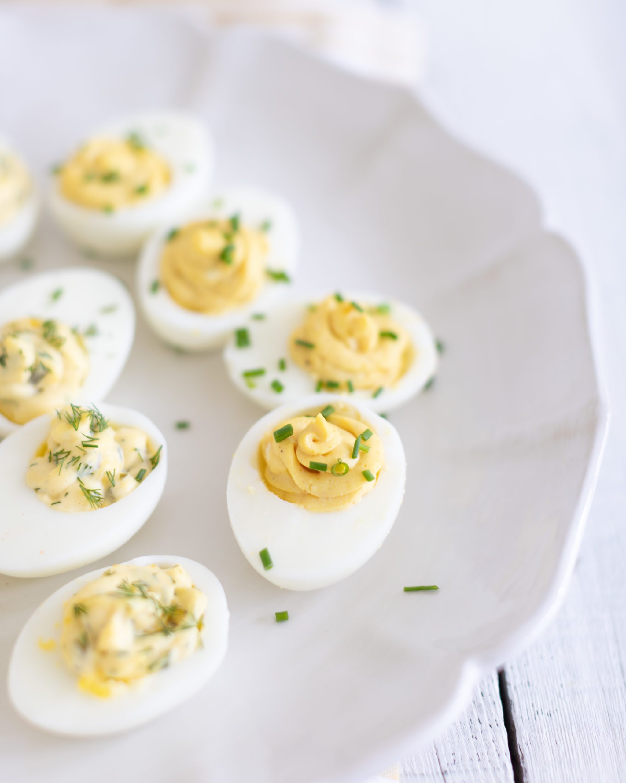 Classic Deviled Eggs - Fraiche Living