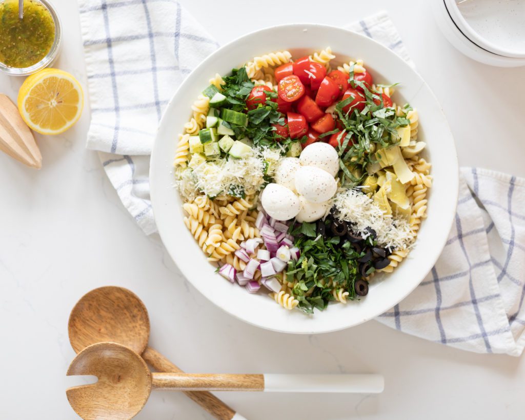 fraiche living italian pasta salad
