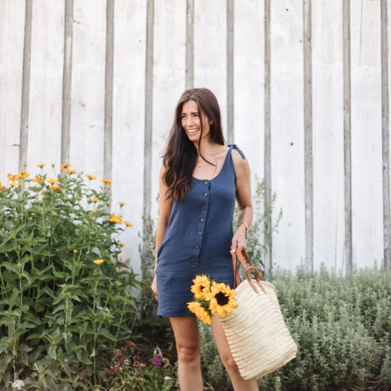 how to save money on groceries tori with basket of produce