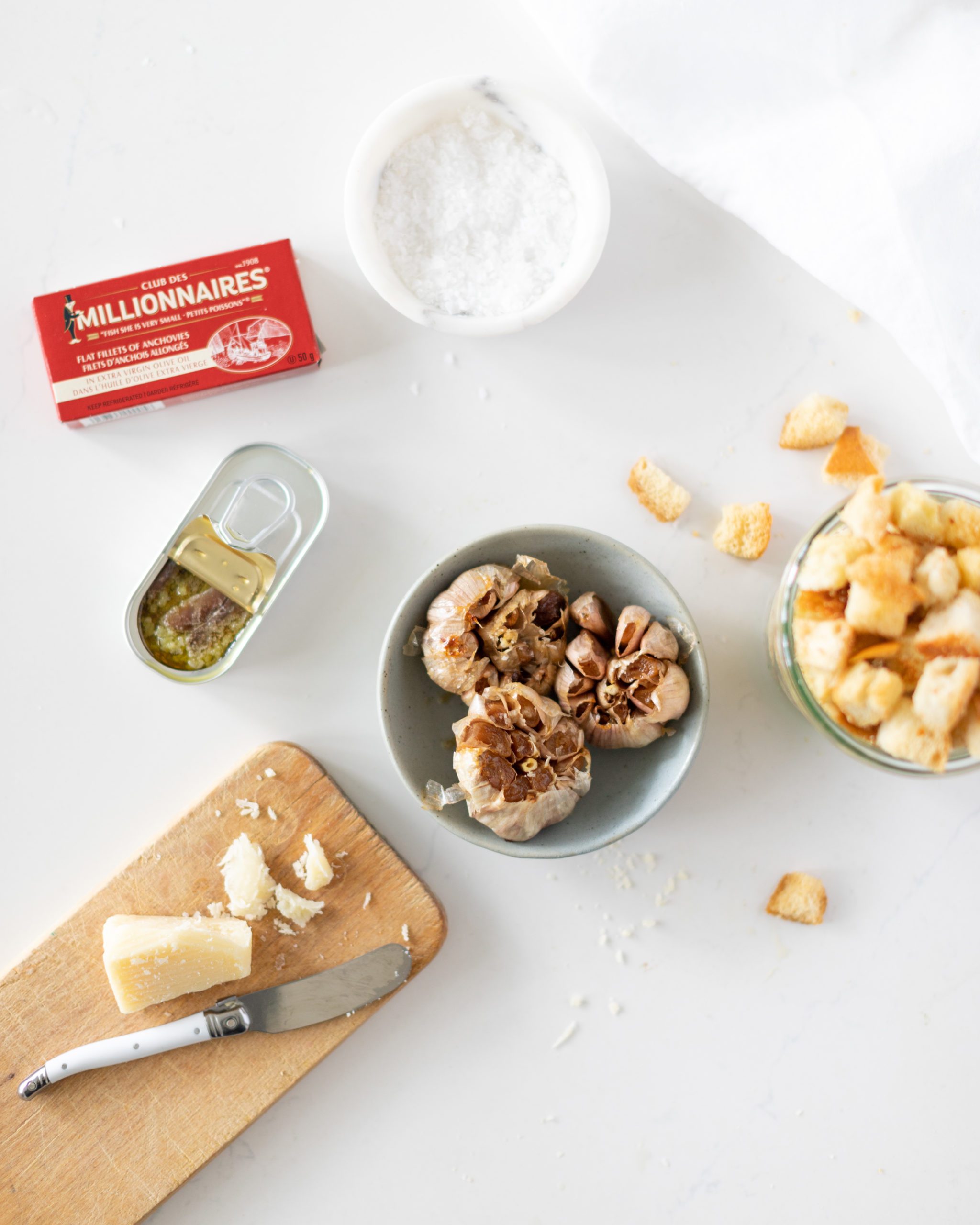 Roasted Garlic Caesar Salad Fraiche Living